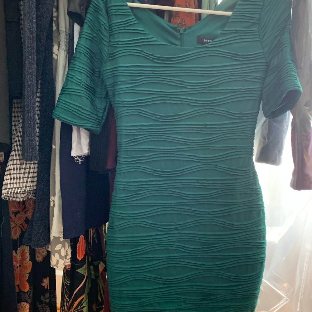 Cocktail dress, emerald